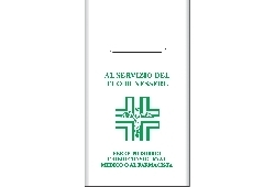 Art. BIEGO037X Shoppers  F.to 40x80, biodegradabile e compostabile, Manico a canottiera, ct. 5 kg.