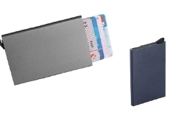 Art. FS482H, Portacard in alluminio con RFID 7 tasche