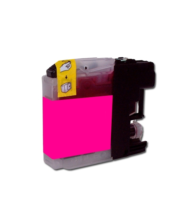 Brother LC123 Magenta Cartuccia Compatibile per DCP-J4110W J752DW MFC-J4410 J451