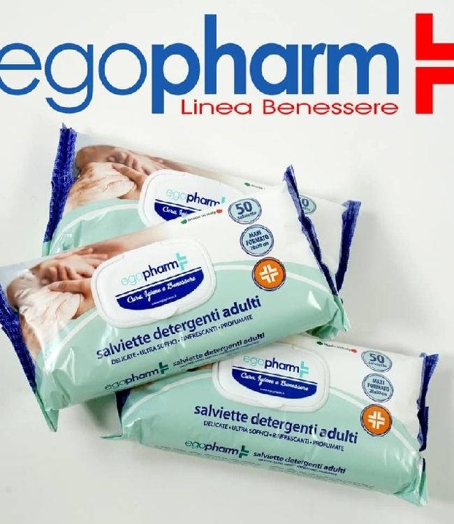 Art. EGO803 Salviettine detergenti per adulti