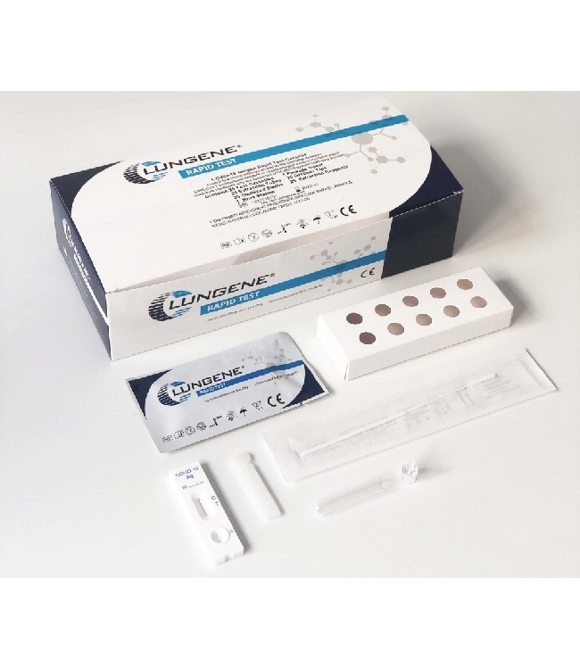 Test Tampone Antigenico Rapido 3 in 1 - CLUNGENE - Valido per Green Pass