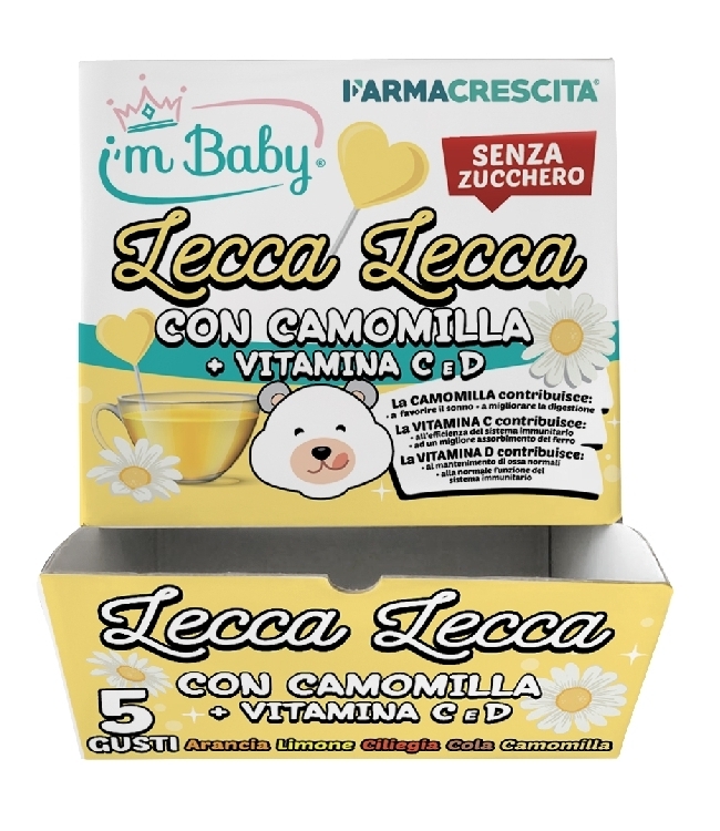 Lecca Lecca con Camomilla e vitamine C e D