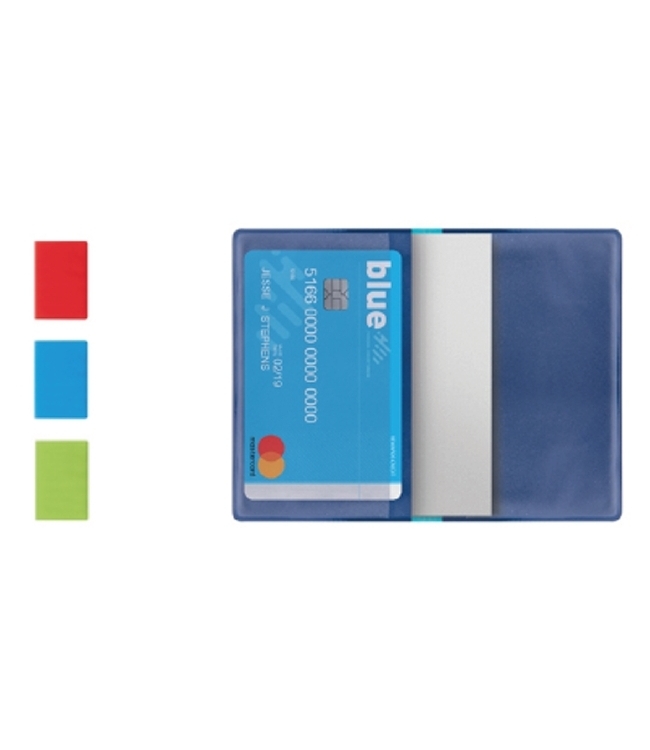 Art. FS269N, Portacard con RFID 2 tasche