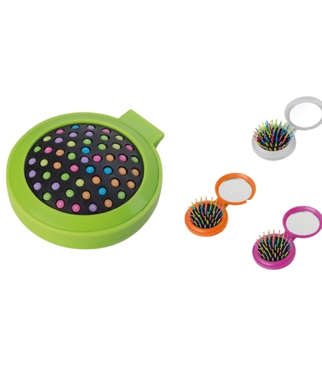 Art. FS400I, Spazzola pieghevole con specchietto.