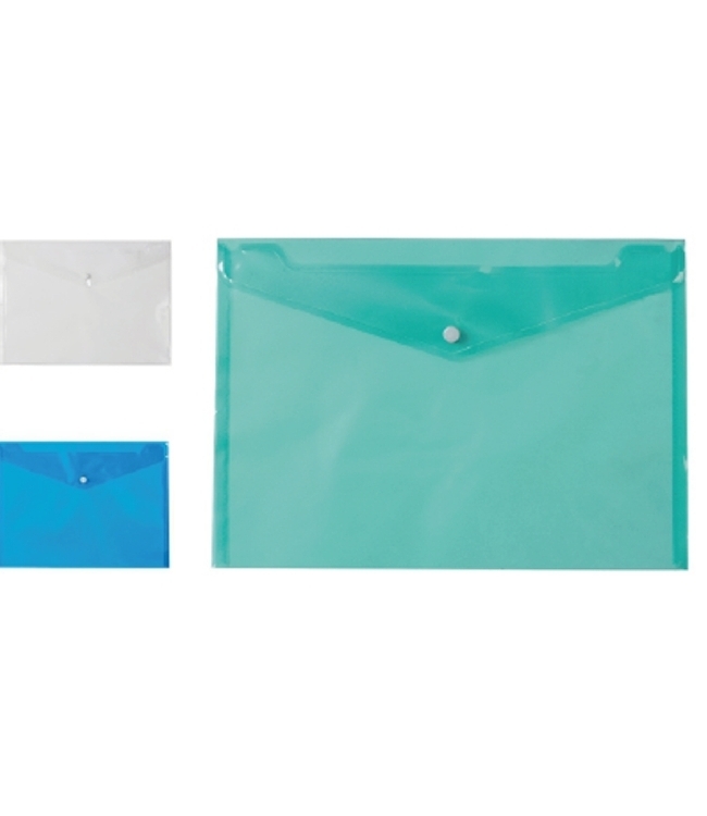 Art. FS510H, Busta portadocumenti. Chiusura con bottone bianco.