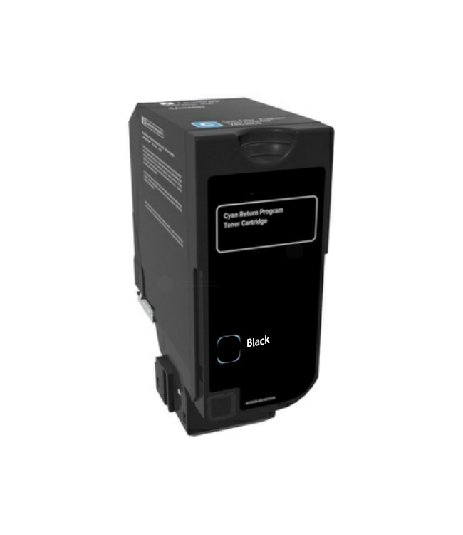 Lexmark CS727 Nero toner compatibile per CS727,CS728,CX727