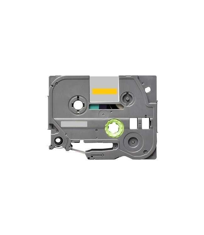 Label color White-Satin Silver 12mmX5m for Brother P-Touch