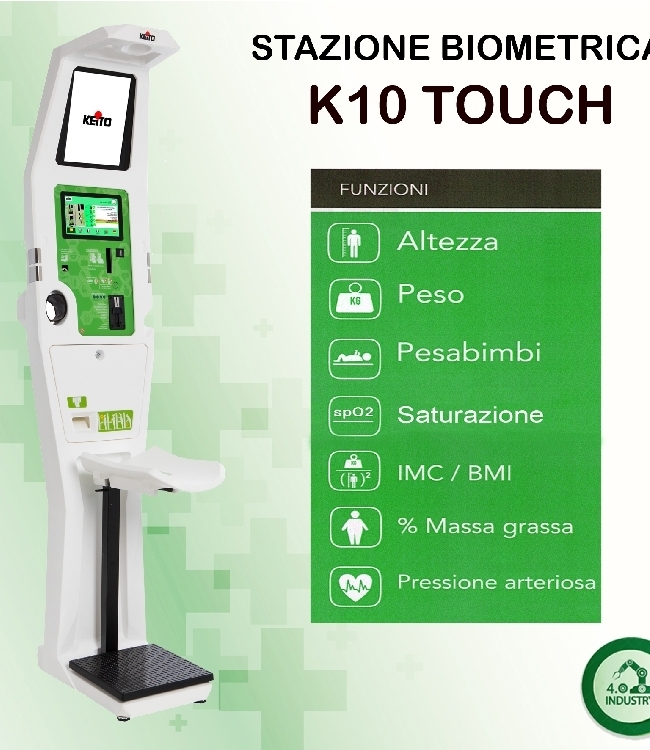 STAZIONE BIOMETRICA K10 TOUCH